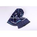 30*180cm Tripe Three Colours 100% Silk Men's Scarf